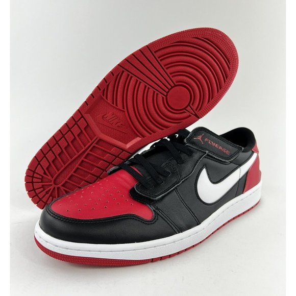 Nike Air Jordan 1 Low FlyEase Men's Size 13 Sneakers Reverse Bred DM1206-066 - Picture 2 of 12